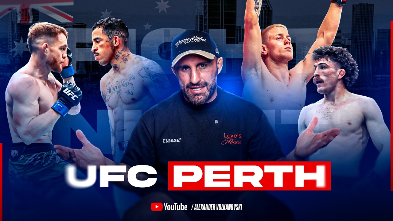 Alex Volkanovski Gives His Predictions For UFC Down Under