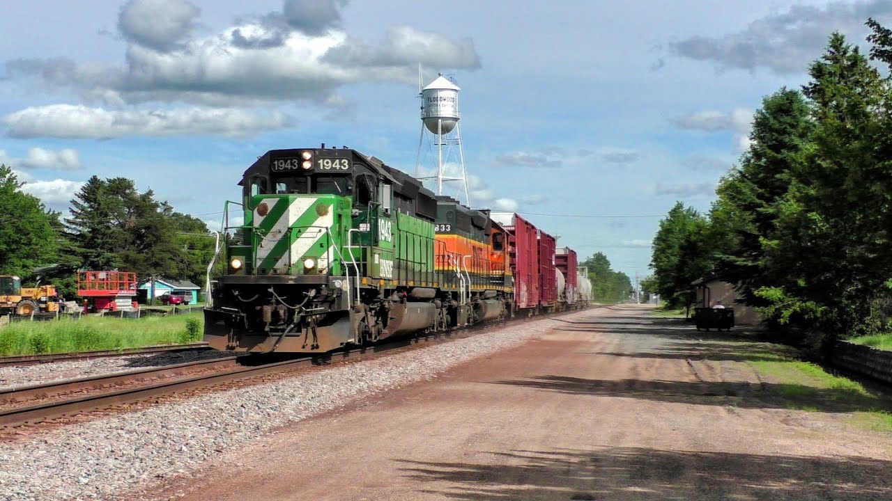 SD40s on The Iron Range and BNSF's Rapids Job - 6/19/2024