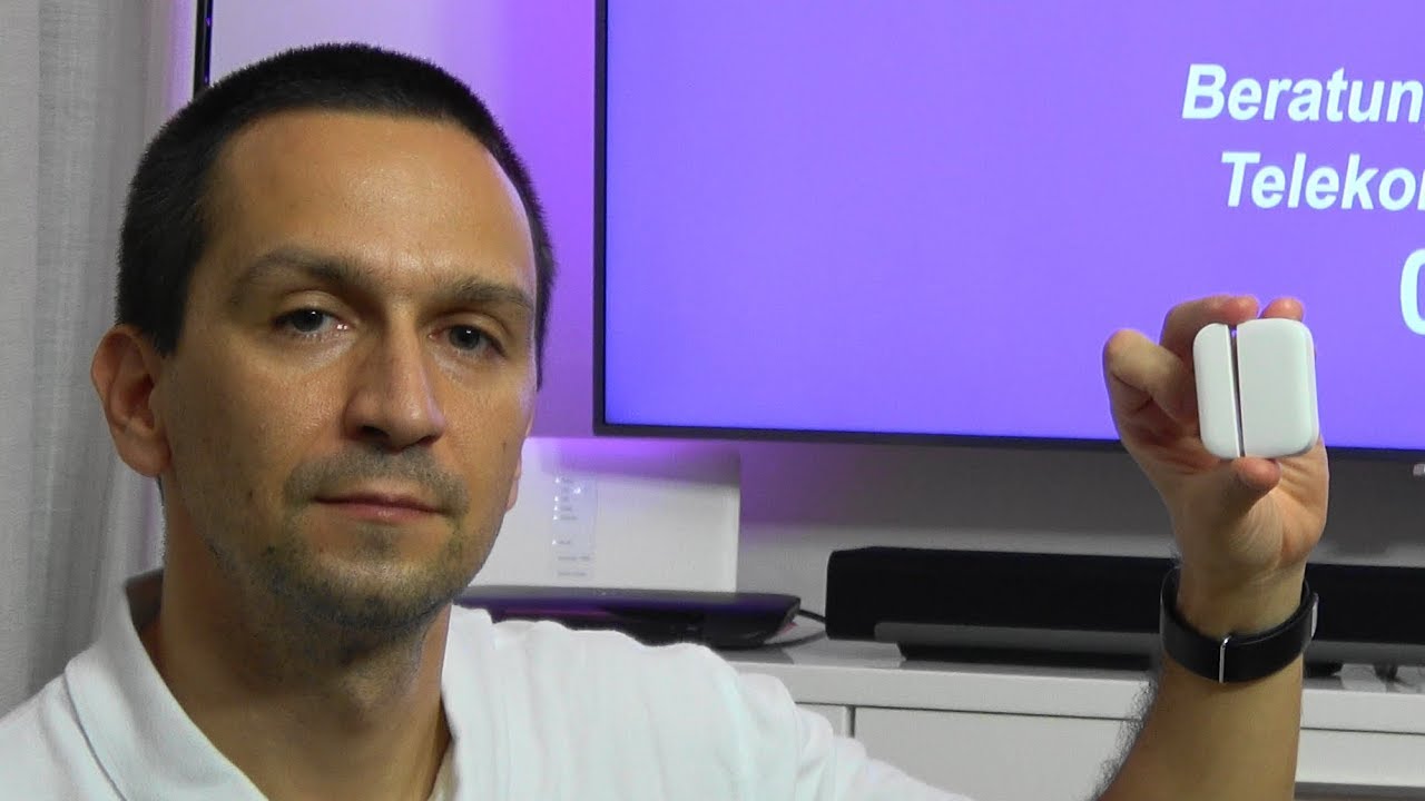 Telekom Magenta SmartHome Türkontakt / Fensterkontakt (magnetisch)