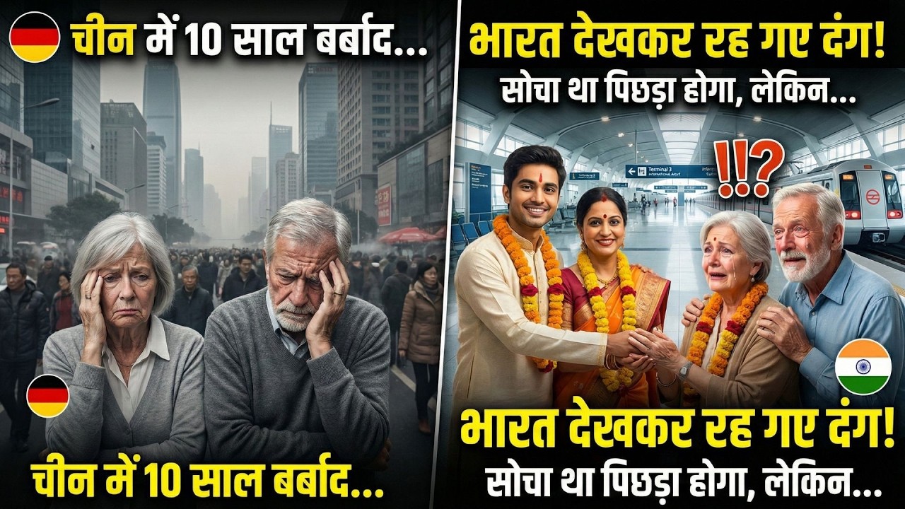 भारत की मेट्रो और UPI देख जर्मन पति-पत्नी के होश उड़े! कहा- 