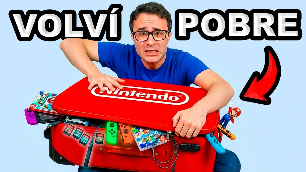 Volví de JAPÓN después de COMPRAR TODO esto de NINTENDO