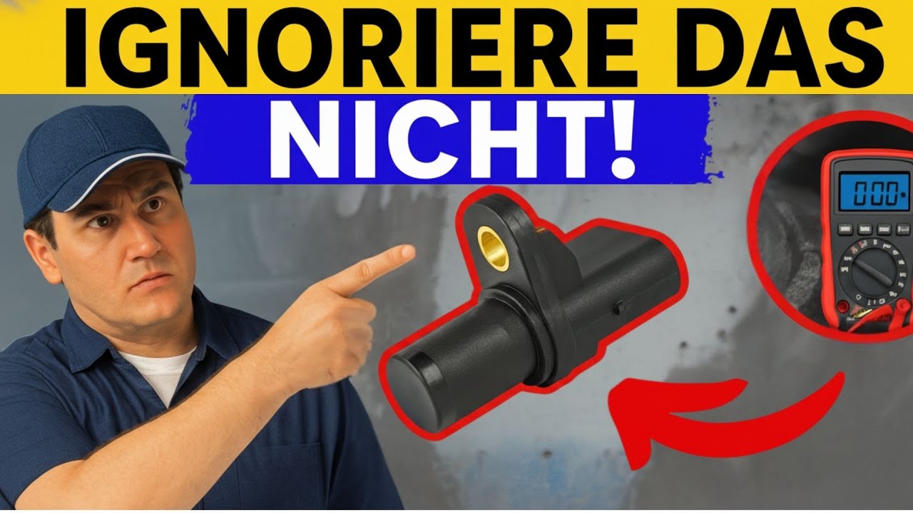9 Symptome eines Defekten Kurbelwellensensors (Ignorierst du sie, stirbt der Motor!)