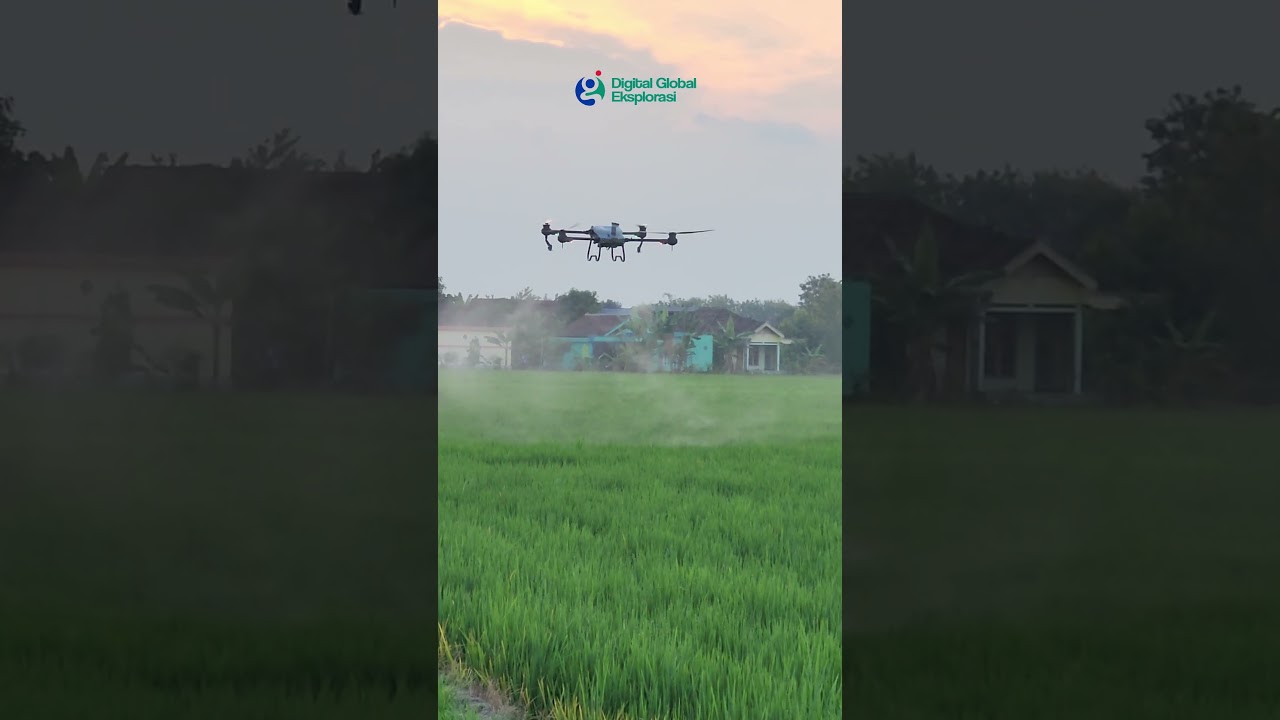 Jasa Semprot Pertanian Menggunakan Drone