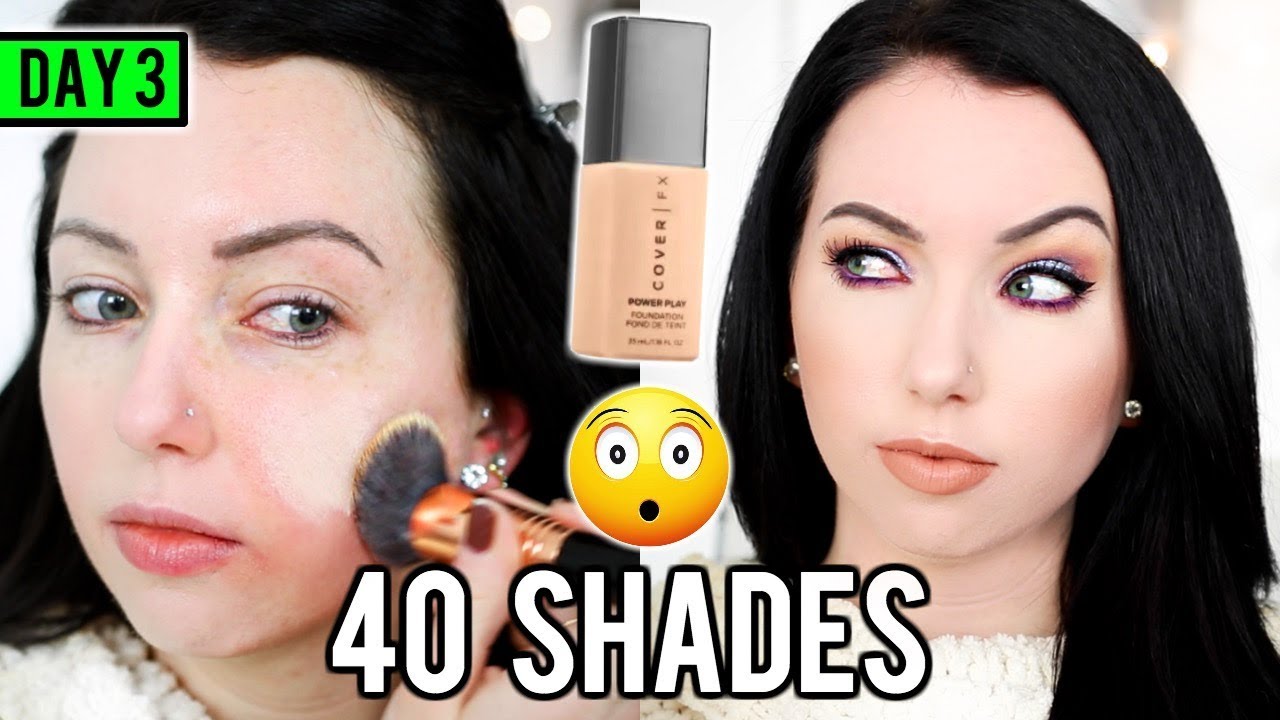 Cover FX POWER PLAY FOUNDATION [First Impression Review] 15 DAYS OF FOUNDATION