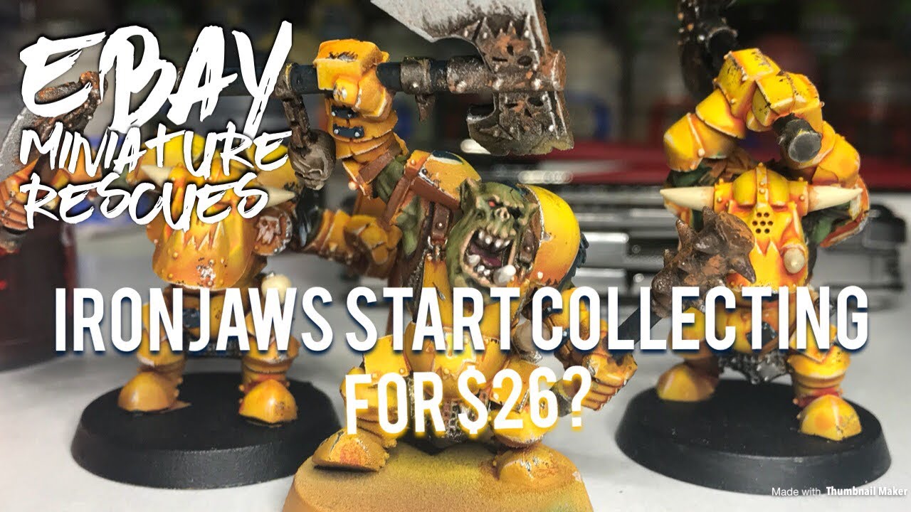 eBay Miniature Rescues - Ironjawz start collecting for $26!