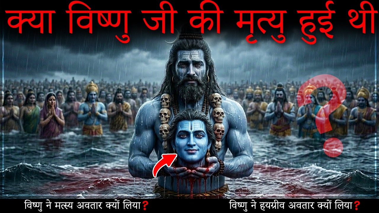 उगादी की असली कहानी 😳 विष्णु का मत्स्य अवतार और हयग्रीव रहस्य | Ugadi Story#hindi #facts #shorts