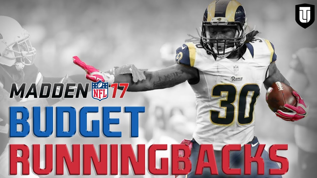 Madden 17 Best MUT Budget Runningbacks for Day 1