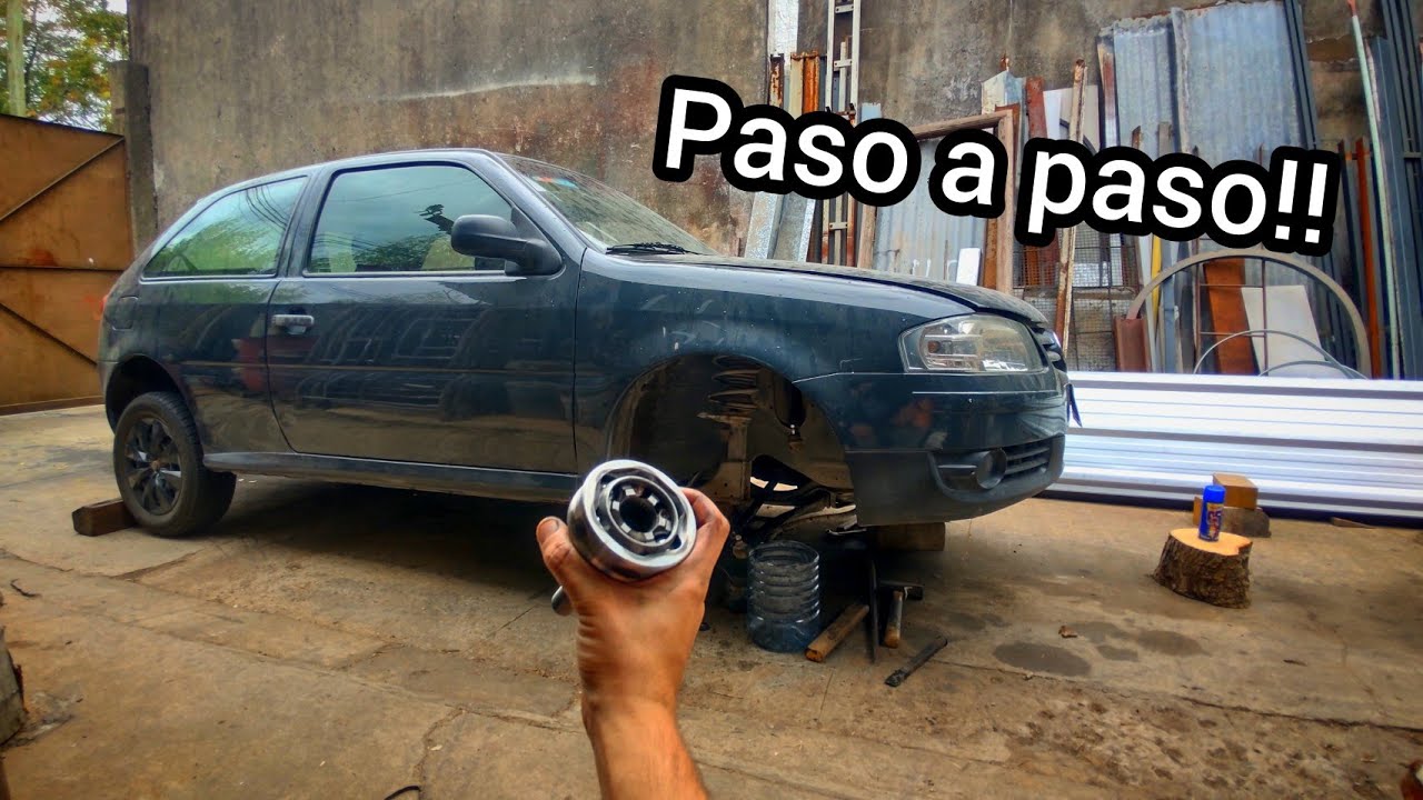 Como cambiar Homocinetica VW Gol Power!!!