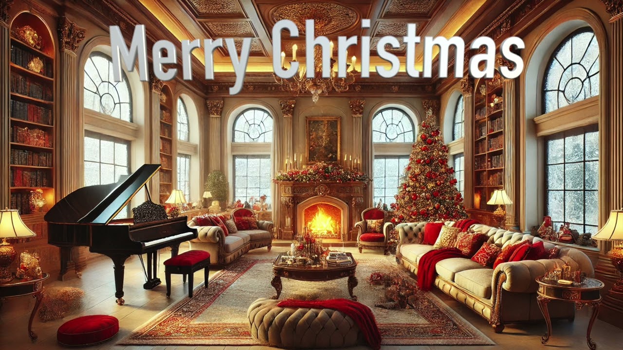 Christmas Music for Holidays with Piano four hands