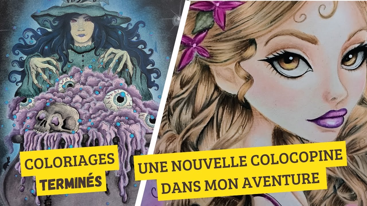 Coloriage terminé & nouvelle colocopine : une aventure qui démarre fort ! ❤️