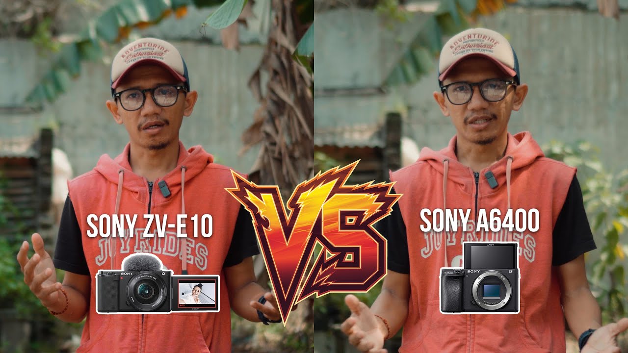 SONY ZV E10 VS SONY A6400 VIDEO TEST ❗🔥