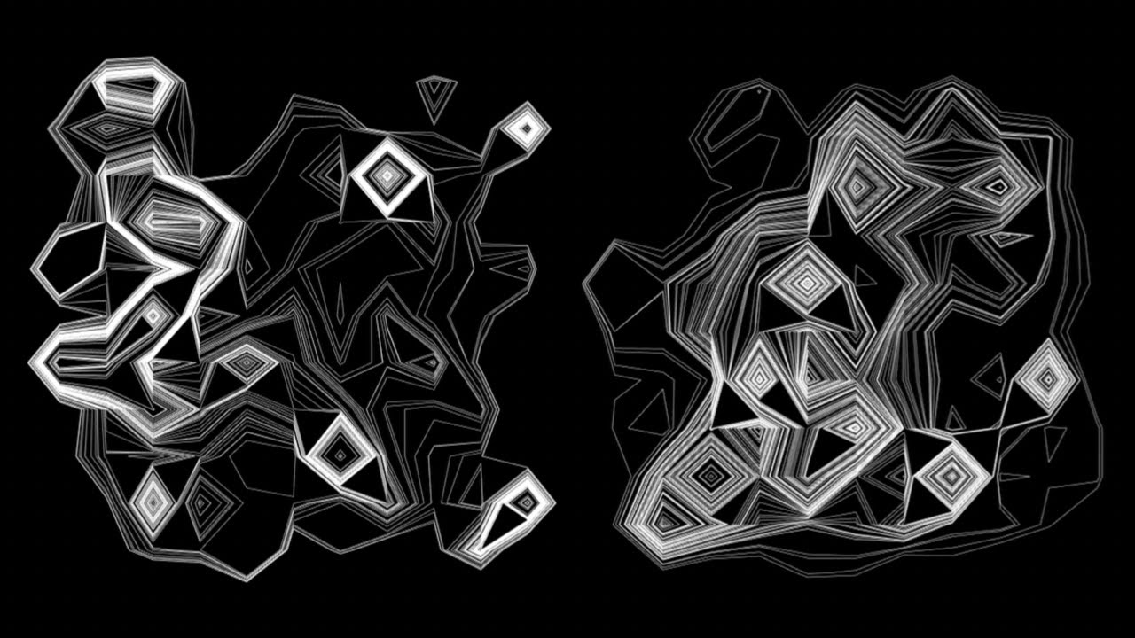 Random Abstract 2d Pattern - Rhino Grasshopper