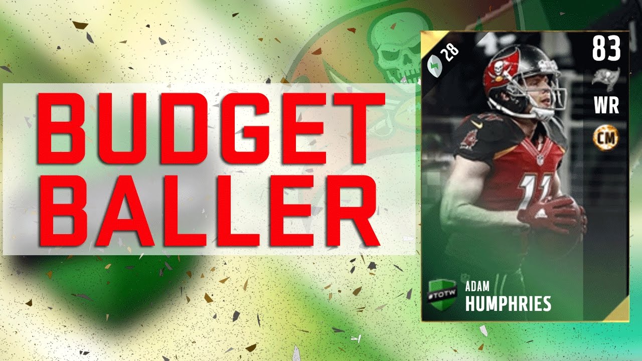 MUT Reviews | Adam Humphries | Madden 17 Gameplay Tips