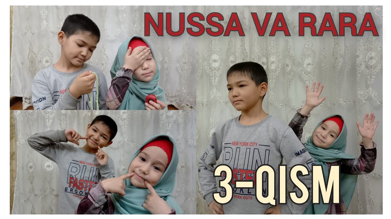 NUSSA va RARA hayotda taqlid 3-QiSM