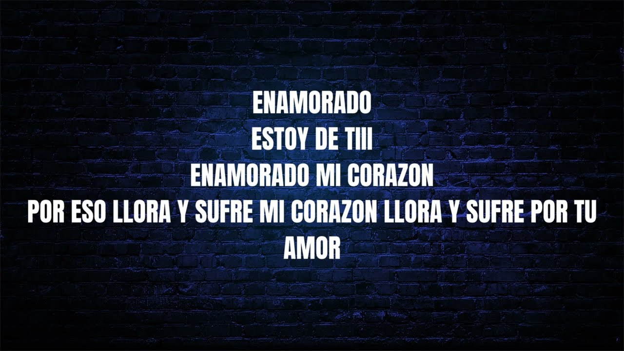 MIX ALEGRIA ENAMORADO-REGRESA KARAOKE