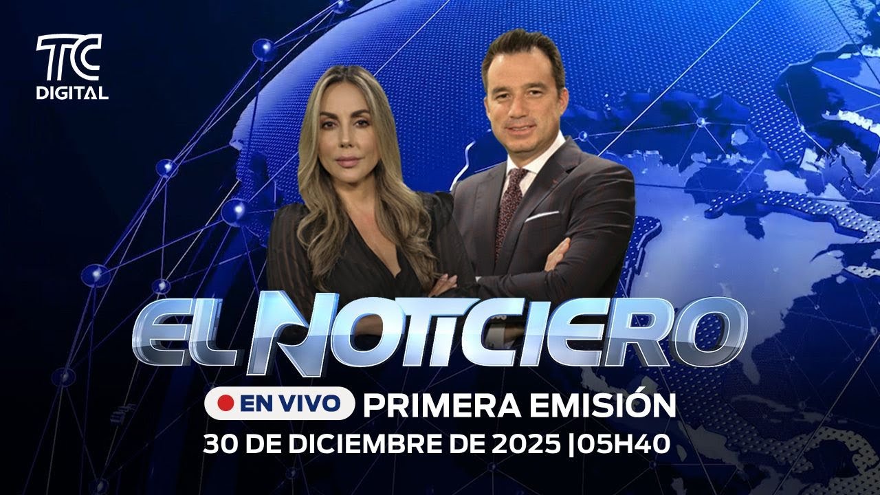 🔴EN VIVO | El Noticiero Primera emisión: 30 de diciembre 2025