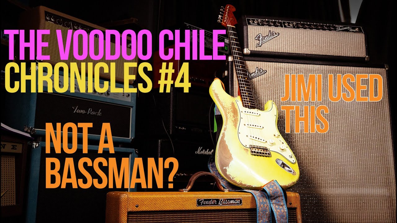 Jimi Hendrix DIDN'T Use a FENDER BASSMAN on Voodoo Chile?