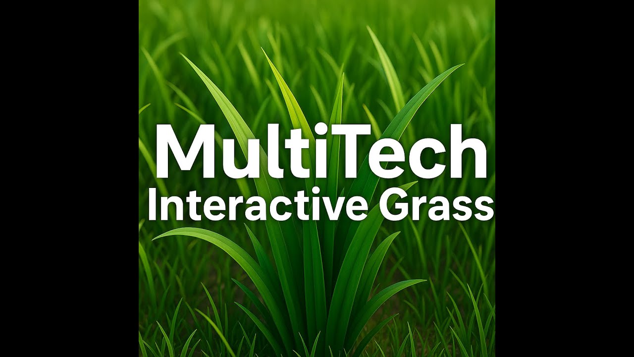 MultiTech Interactive Grass – Dynamic GPU Grass System
