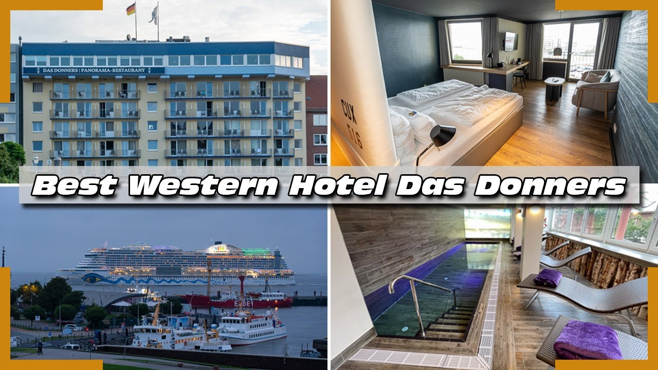 Best Western Das Donners Cuxhaven Hoteltour | Deluxe Zimmer 5. Etage | Frühstücksbuffet | 4K
