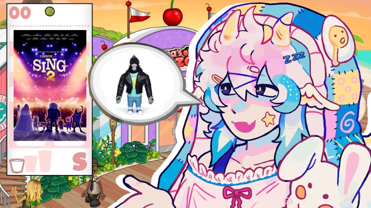 Rambling about Sing movies while playing Papa's Freezeria Deluxe