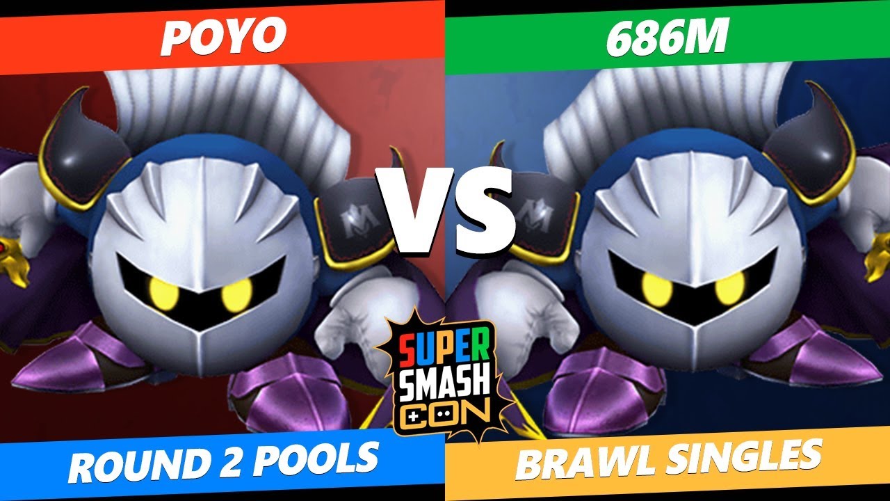 SSC 2019 SSBB - Poyo (Meta Knight) Vs. 686M (Meta Knight) Smash Brawl Tournament Pools