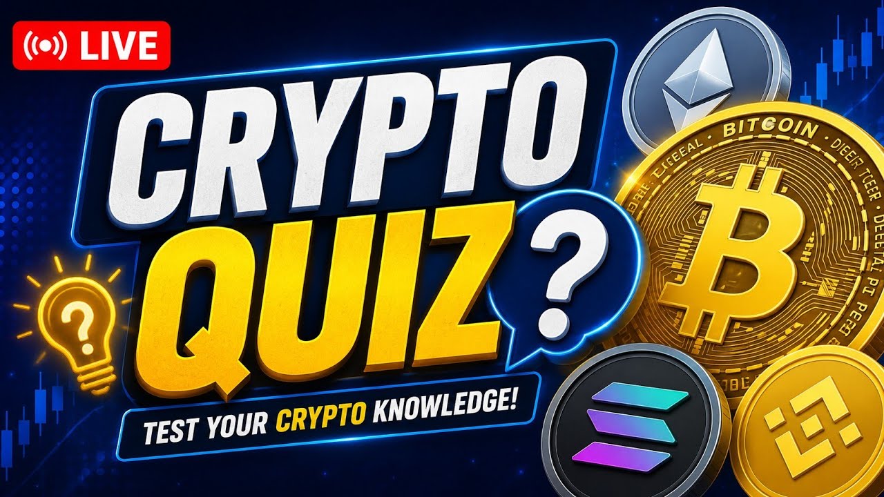 🔥 LIVE CRYPTO QUIZ | Test Your Crypto Knowledge & Win Big! 🚀