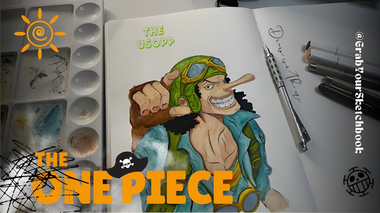How to Draw Usopp l One Piece l Step by Step