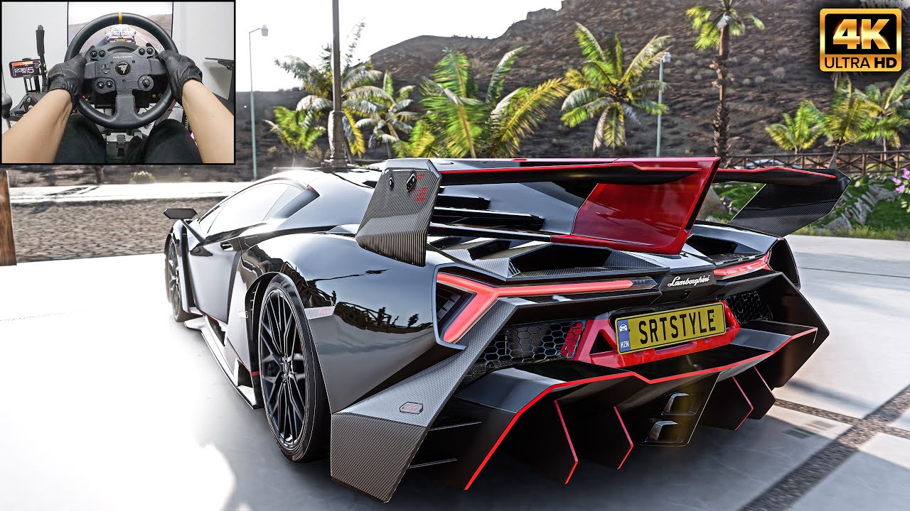 Lamborghini Veneno | Forza Horizon 5 | Thrustmaster TX gameplay Steeringwheel