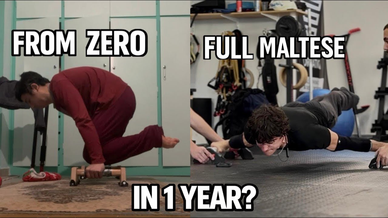 INCREDIBLE 1 YEAR PLANCHE PROGRESS/ FROM ZERO TO FULL MALTESE AT 15 YEARS OLD 