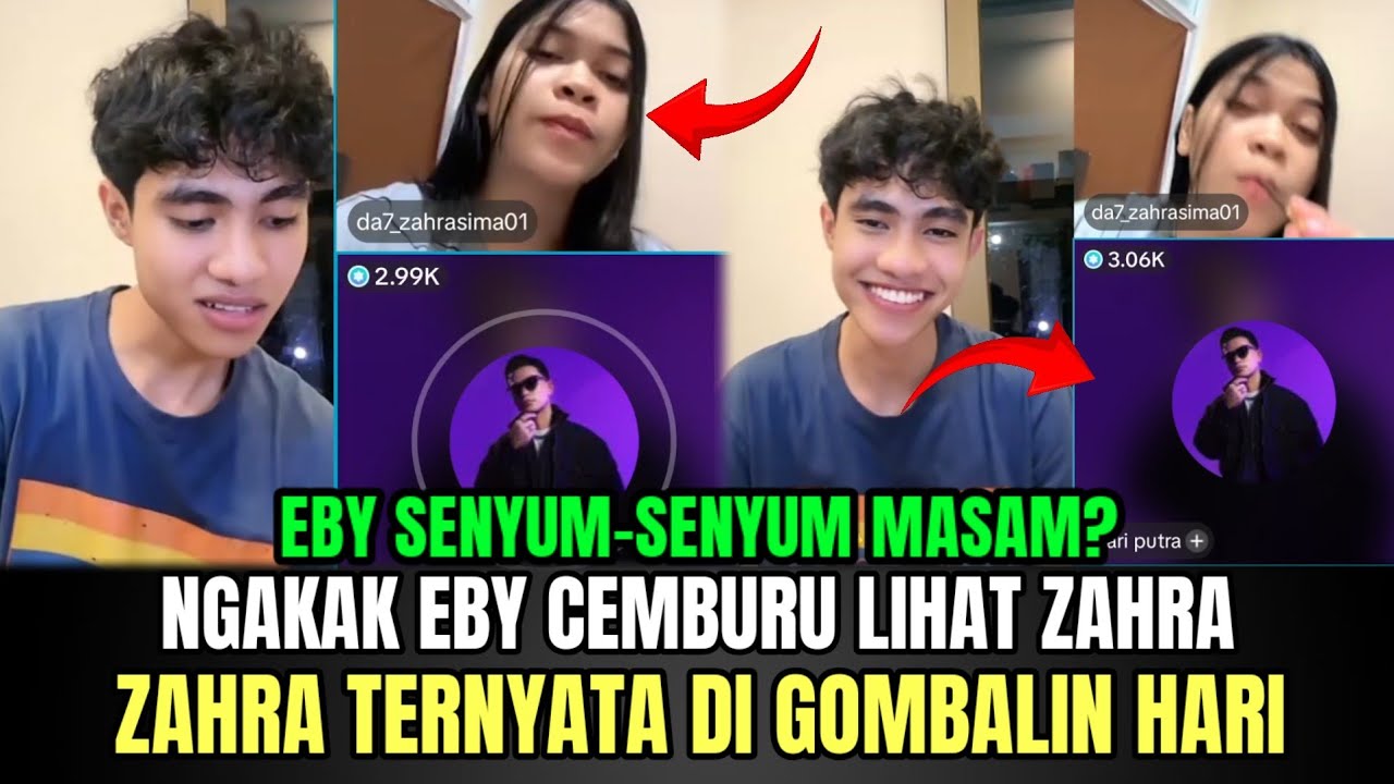 Ngakak Eby Cemburu Lihat Zahra, Zahra di Gombal Abis Sama Hari!
