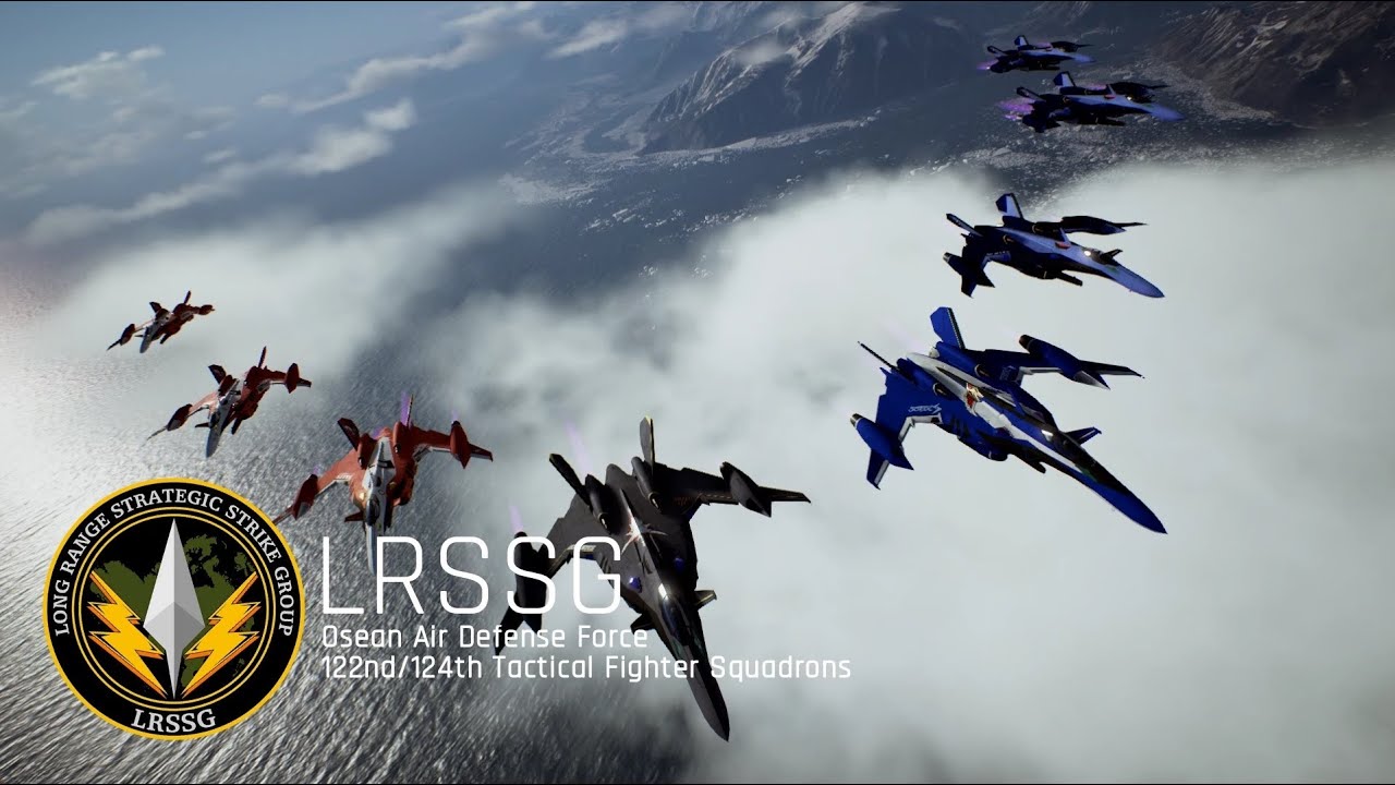 Ace Combat 7 -  [Macross YF-29 Durandal Mod playthrough] Mission 11 - Fleet Destruction