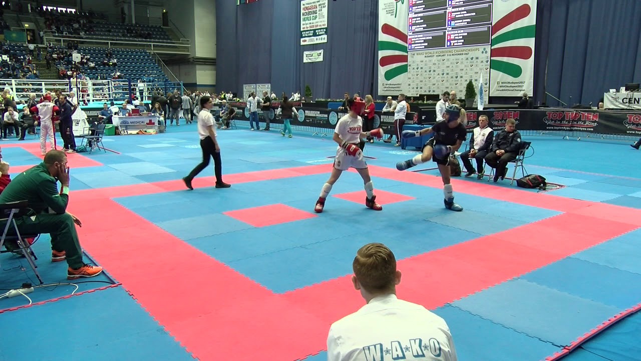 Rita Nagy HUN v Albena Sitnilska BUL WAKO World Championships 2017