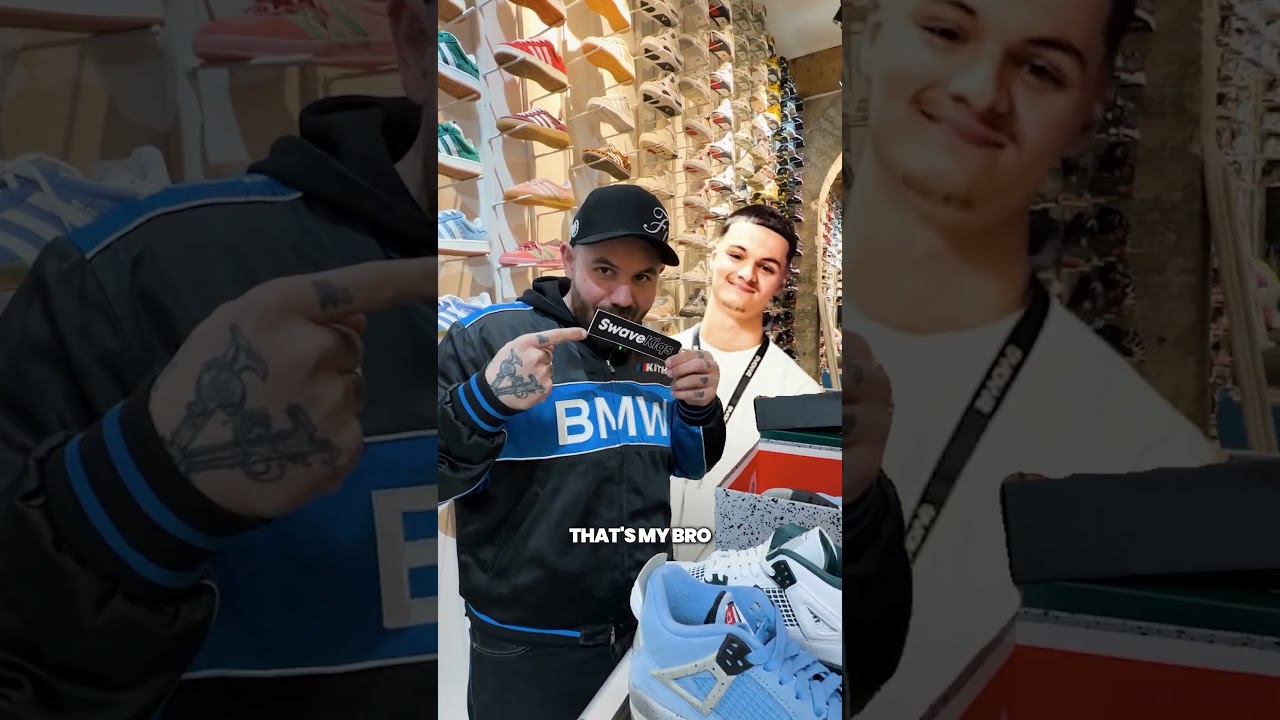 He resells his girlfriend's Jordan 4 !  #rachat #sneakers #sneakersaddict