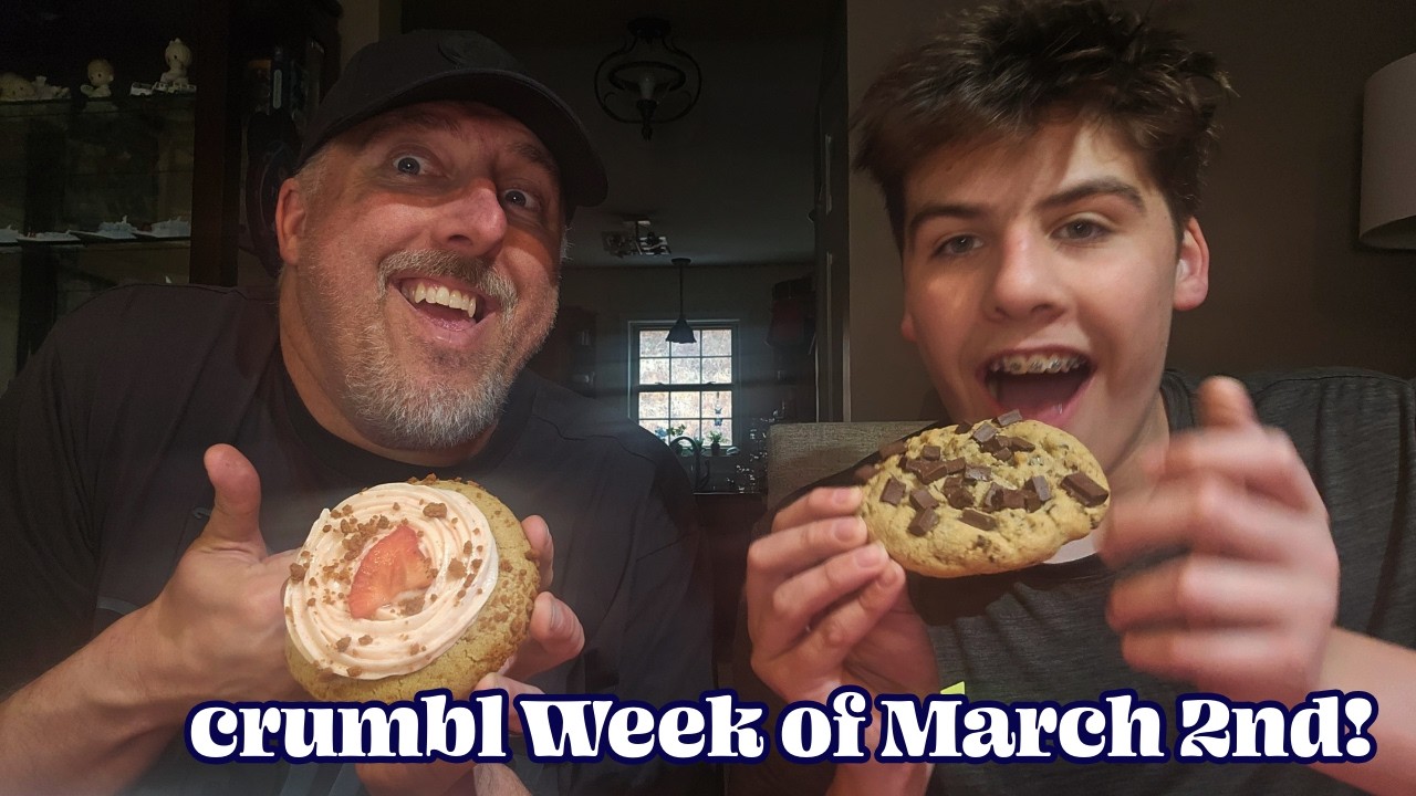 crumbl Week of 3/2/26!  Watch as we taste and rank the new flavors this week!
