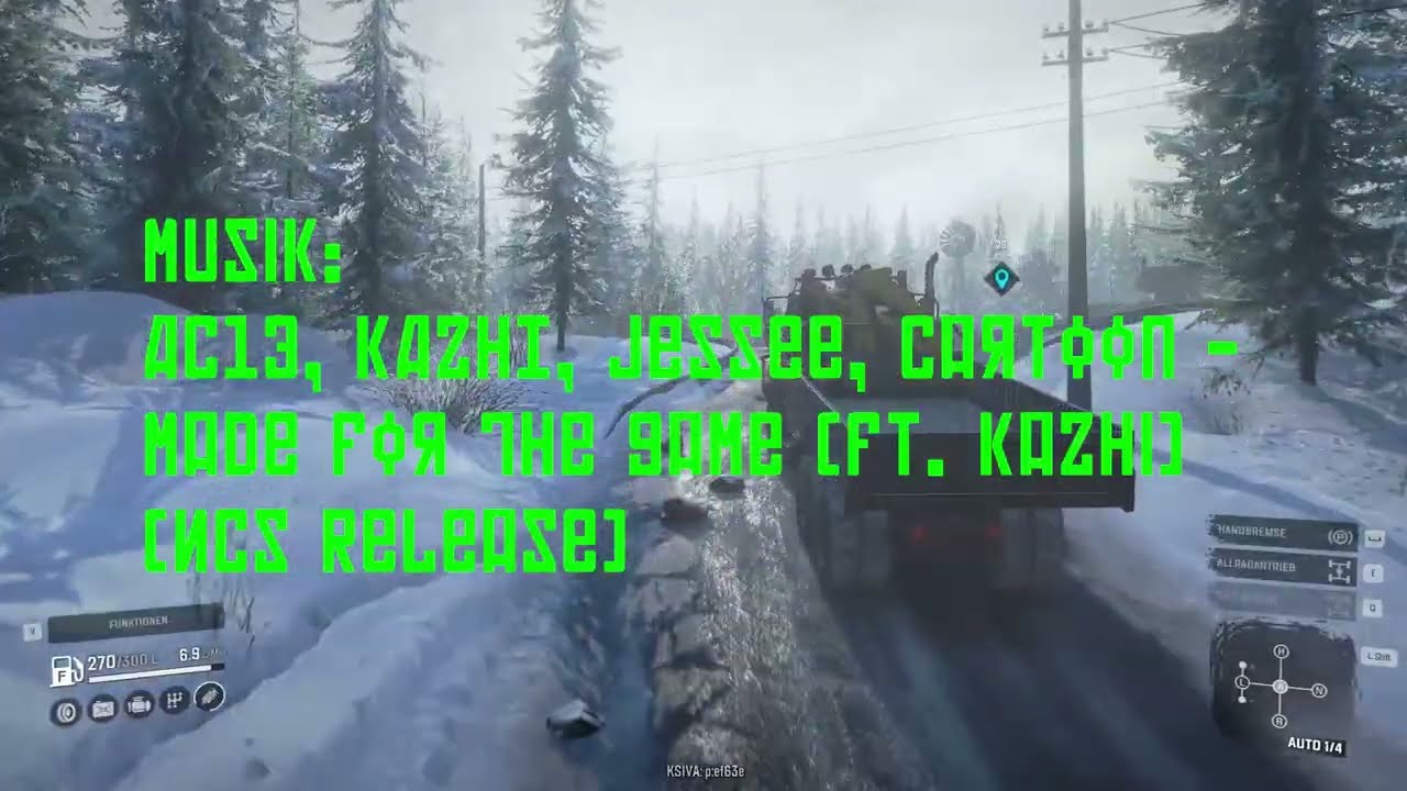 Lets Play Spintires Snowrunner #205 Teil 2/5 [TIMELAPSE] Aufräumen: Bergfluss, Alaska, USA