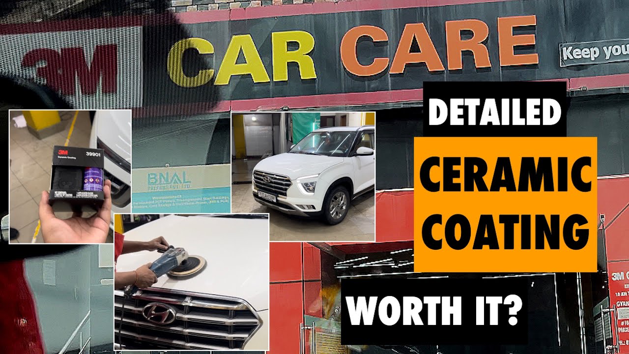 Vlog #8 | Watch My CRETA Shine! 3M Ceramic Coating In Chandigarh | RediscoverLife