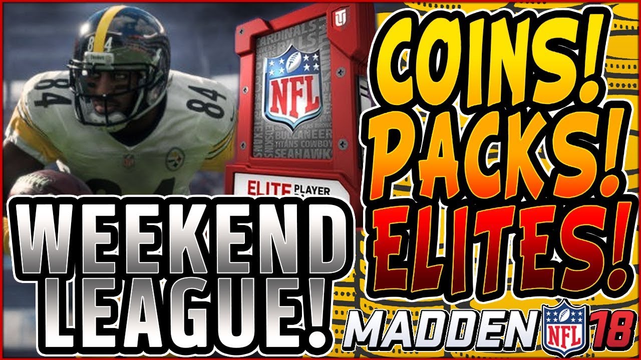 HOW TO GET FREE COINS, PACKS, AND ELITES IN MUT 18! | INSANE WEEKEND LEAGUE REWARDS! | MUT 18 WL