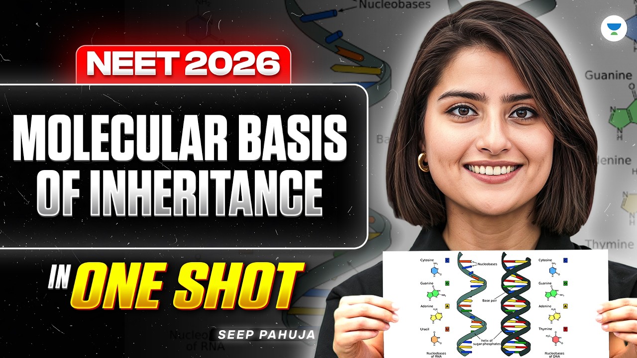 NEET 2026 Biology: Molecular Basis of Inheritance | Free Crash Course By Seep Pahuja