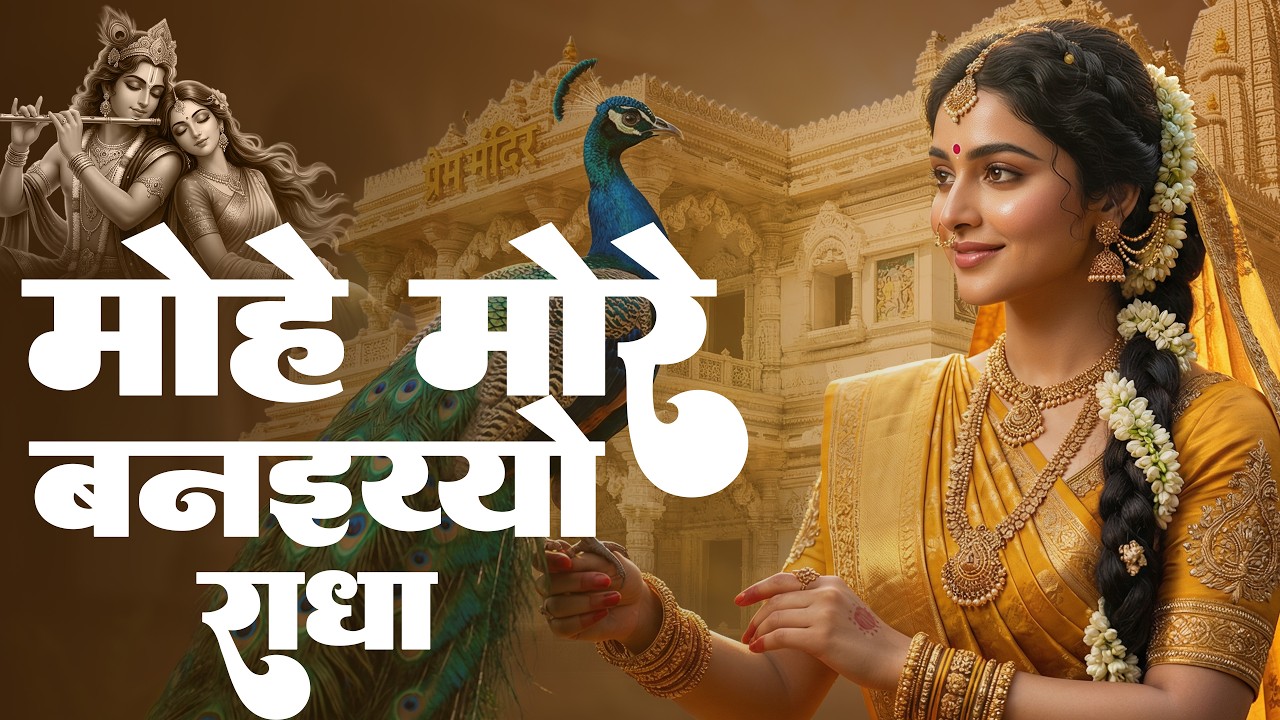 दिल को छू लेने वाला कृष्ण भजन | मोहे मोर बनइय्यो राधा | Mohe Mor Banaiyo Radha Apne Vrindavan Ko