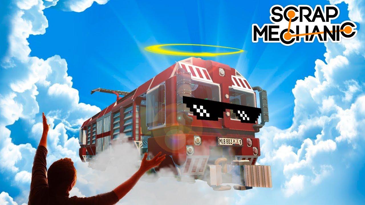 ЛУЧШИЙ ПОЕЗД В SCRAP MECHANIC