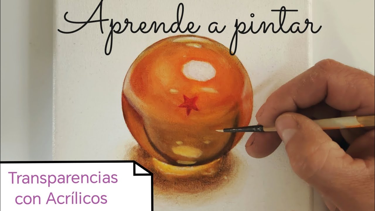 El ARTE de dragon ball: Aprende a pintar una bola de drag&oacute;n realista PASO a PASO