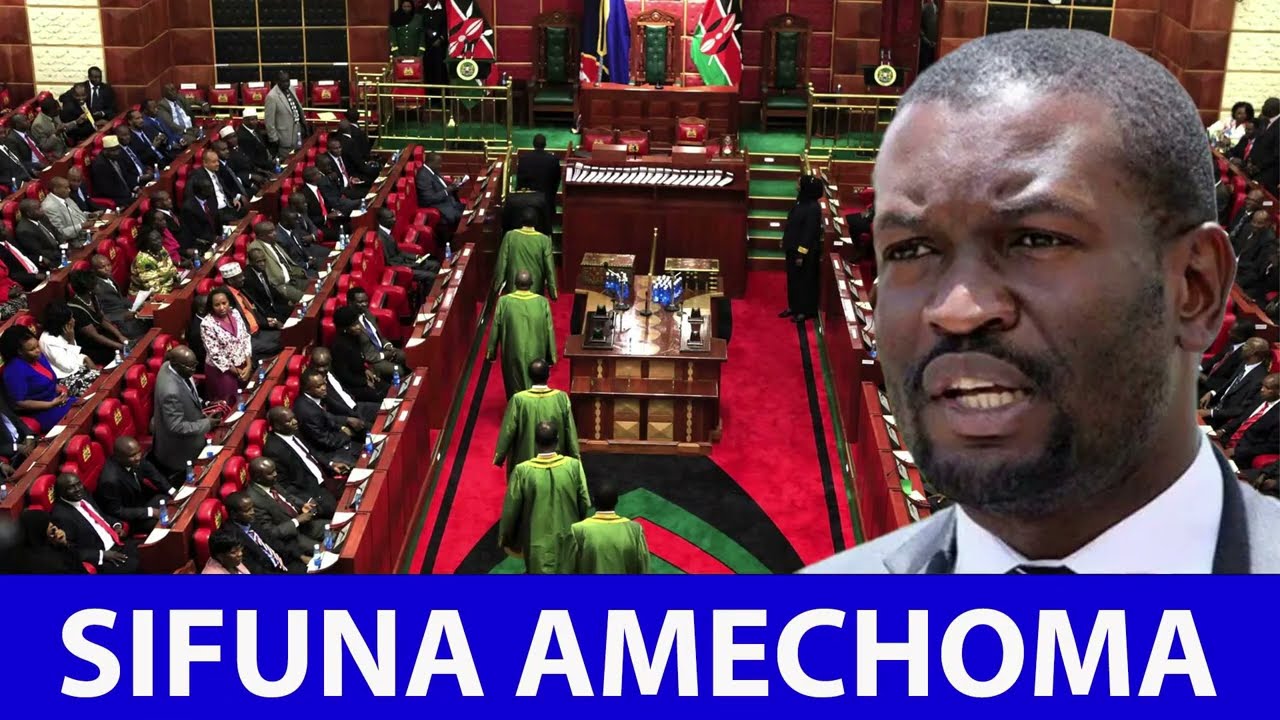 Edwin Sifuna has sent Panic to statehouse