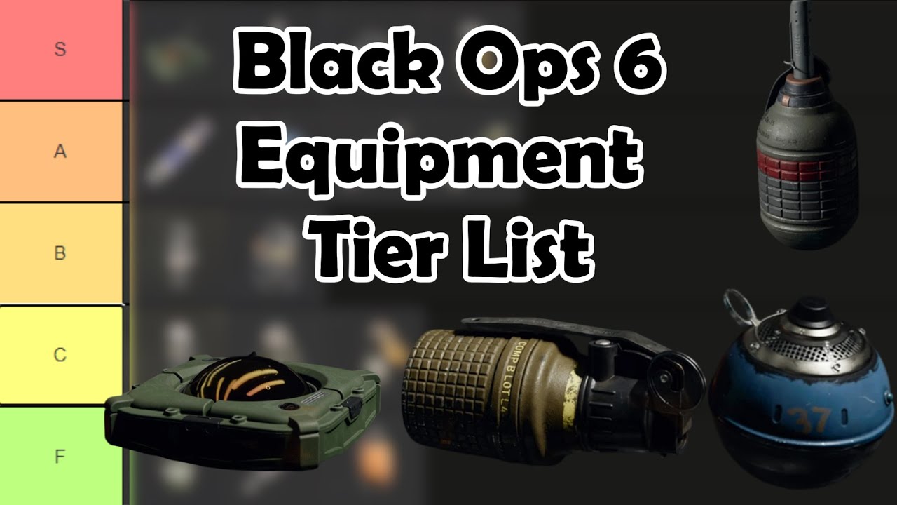 Black Ops 6 Equipment Tier List