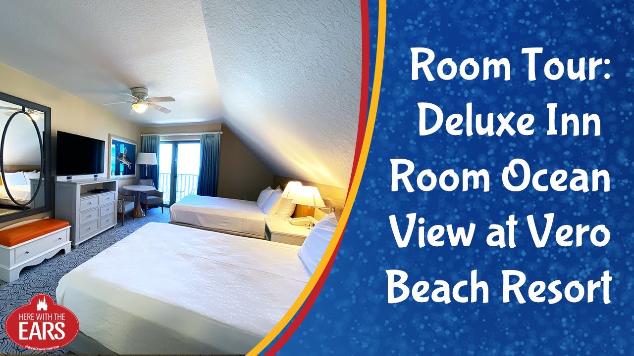 Disney's Vero Beach Resort - Room Tour - Deluxe Inn Room Ocean View