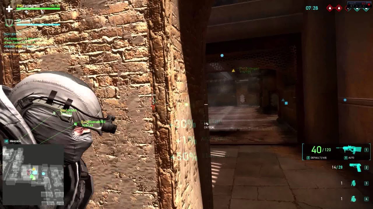 Ghost Recon Phantoms F2000 SV War Gameplay