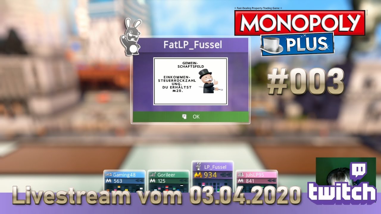 Monopoly -deutsch- 003 - Ich komme mehr auf Gemeinschaftsfelder als auf Stra&szlig;en