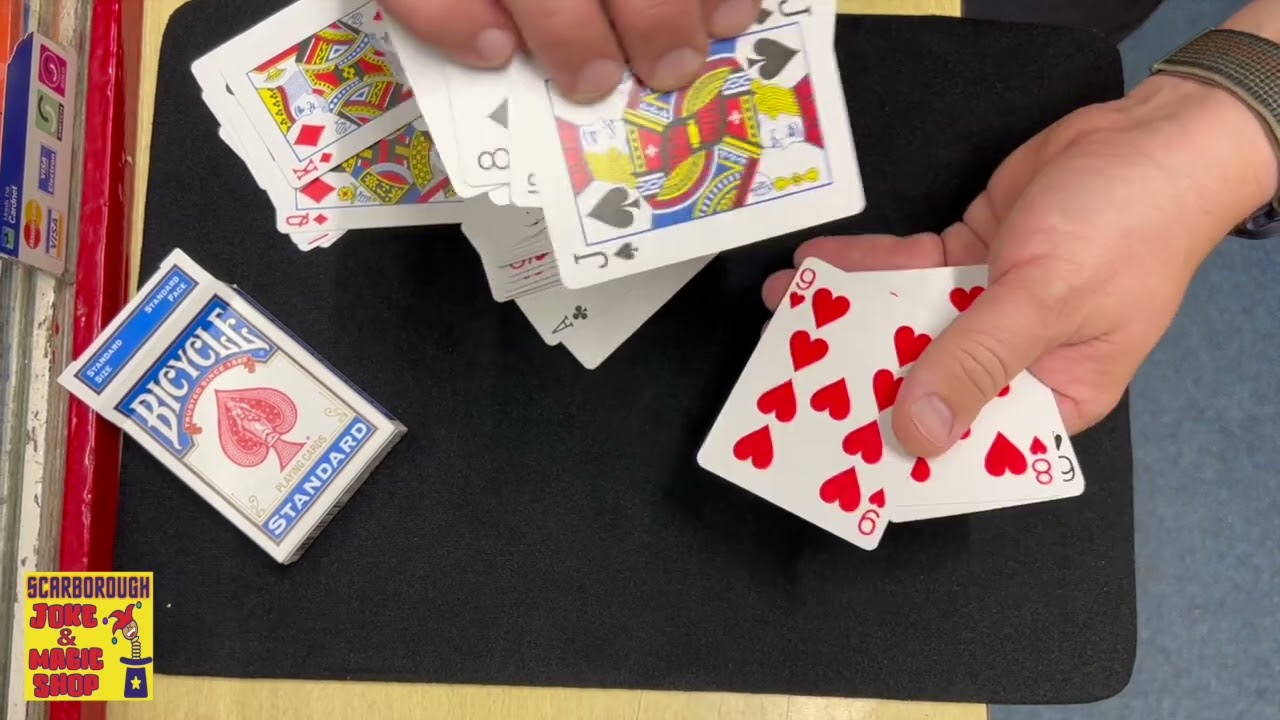 Bicycle® Gaff Deck - Double Face Faced cards review ~ The Scarborough Joke Shop