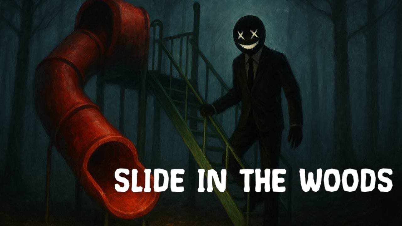 A Childhood Twist | Slide in the Woods