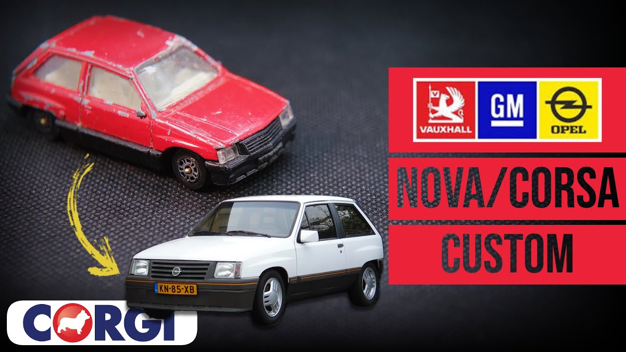 CORGI JUNIORS Vauxhall Nova / Opel Corsa custom