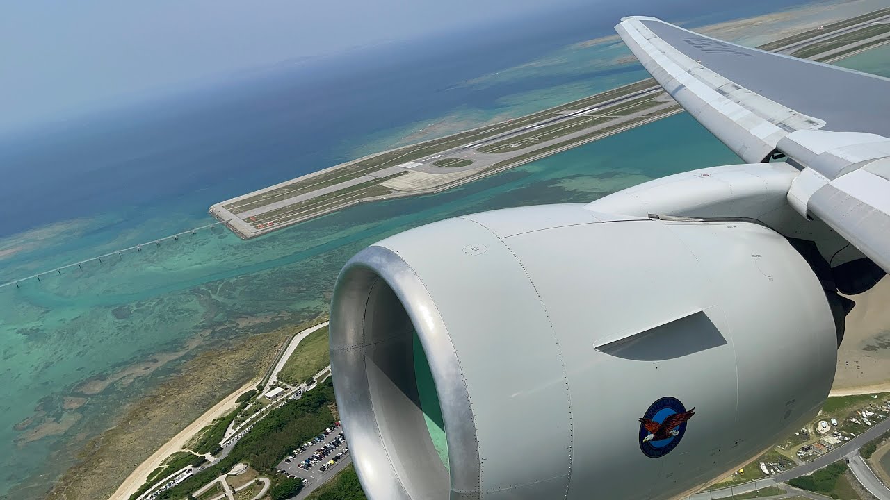 ANA Boeing777-300 那覇空港離陸&羽田空港着陸
